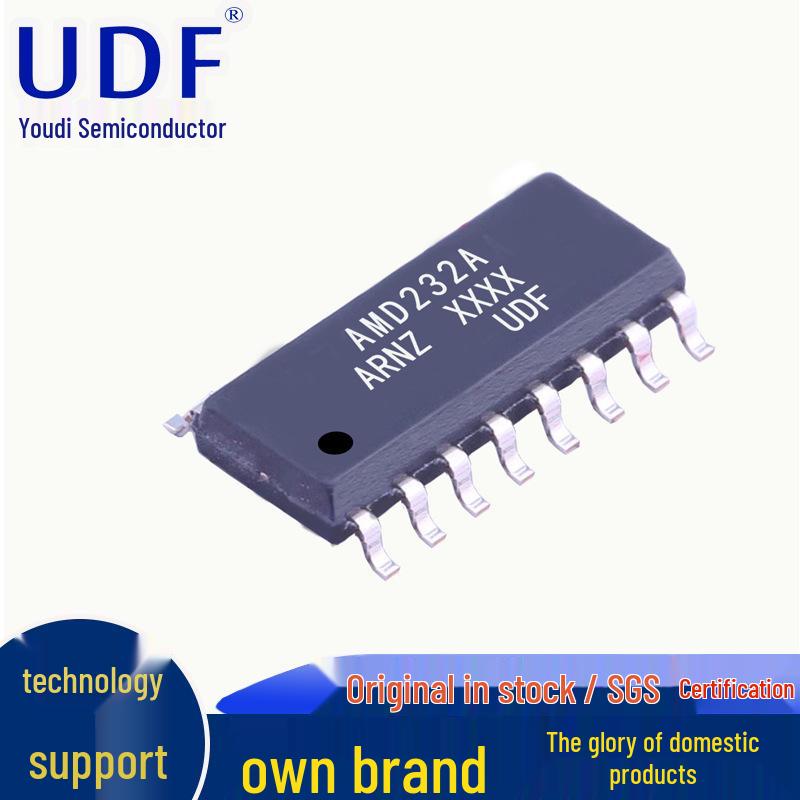 Youdi Semiconductor ADM232AARNZ Transceiver Driver Chip, SOP-16 Package
