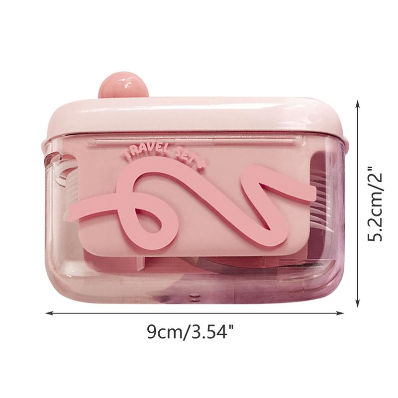 Portable Automatic Ejectable Floss Dispenser With 10Pcs Floss Oral Care Dental Floss Box Disposable Flossing Sticks