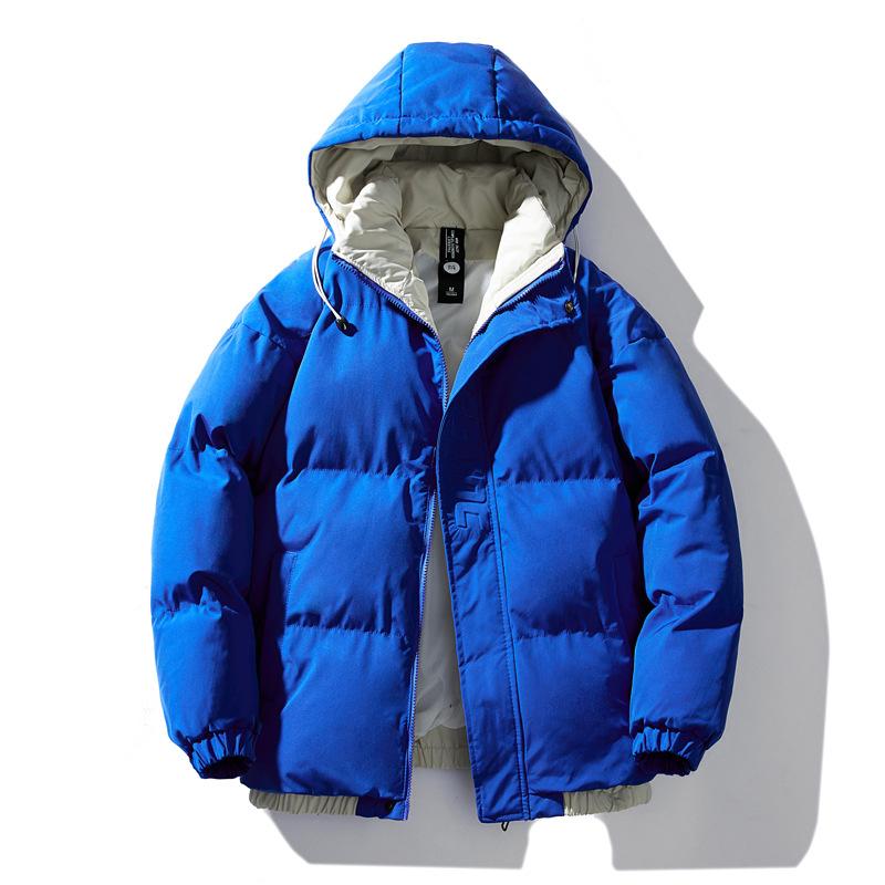 

Новая осенне-зимняя одежда для мужчин, Мужчины, Зимняя куртка, Корейский стиль, Утепленная одежда с капюшоном 3XL