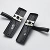 Door Handle Lock Manganese Steel Silent Bearing Universal Door Lever Lock Set with Keys for Home Bedroom Black