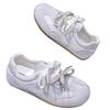 Mesh double lace-up German training shoes women's summer 2025 new fashion versatile foot small sports casual white shoes