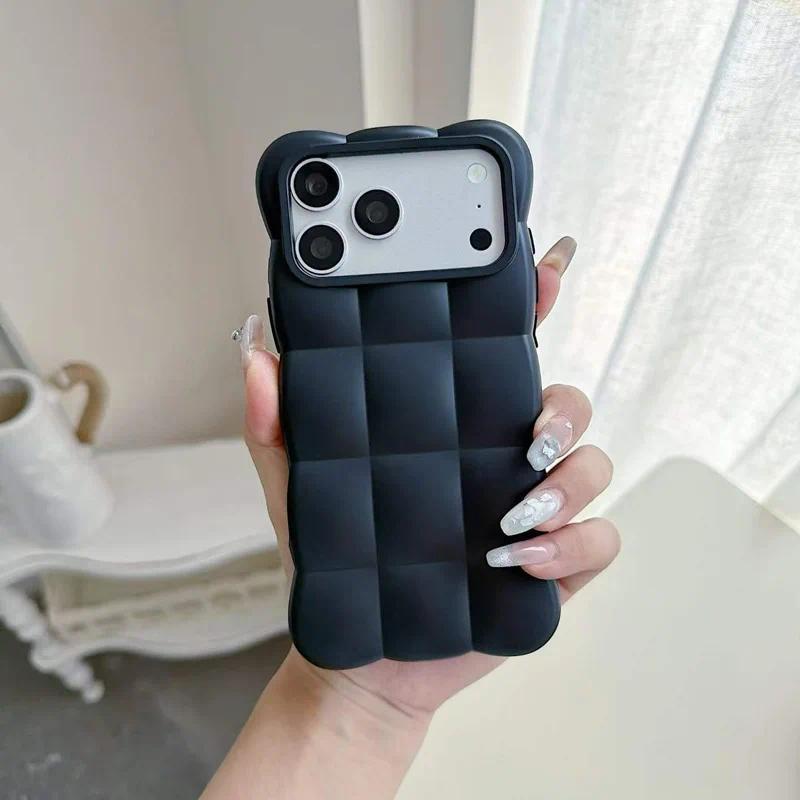 Cloud Shape Phone Cases for IPhone 18 Pro Max 17 16 15 14 13 Plain TPU Soft Back Cover
