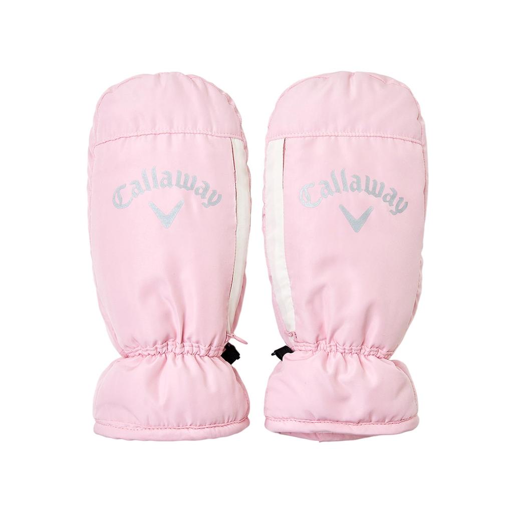 Callaway Women's Fleece-Lined Golf Mittens (Pink, FR) - C24298209 1091