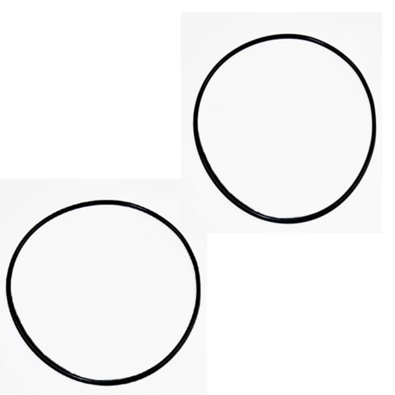 2PCS Wire Diameter 4mm Id185mm Nitrile Rubber Seal O-Ring For Various Machines