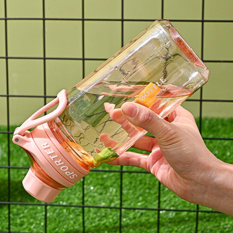 Travel Plastic Water Bottle for Sport Outdoor Portable BPA FREE Drinking Bottles Kettle Waterbottle with Filter 700 850ml