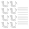 4/8Pcs Bed Sheet Holder with Lock Strip Bedsheet Corner Fastener Keep