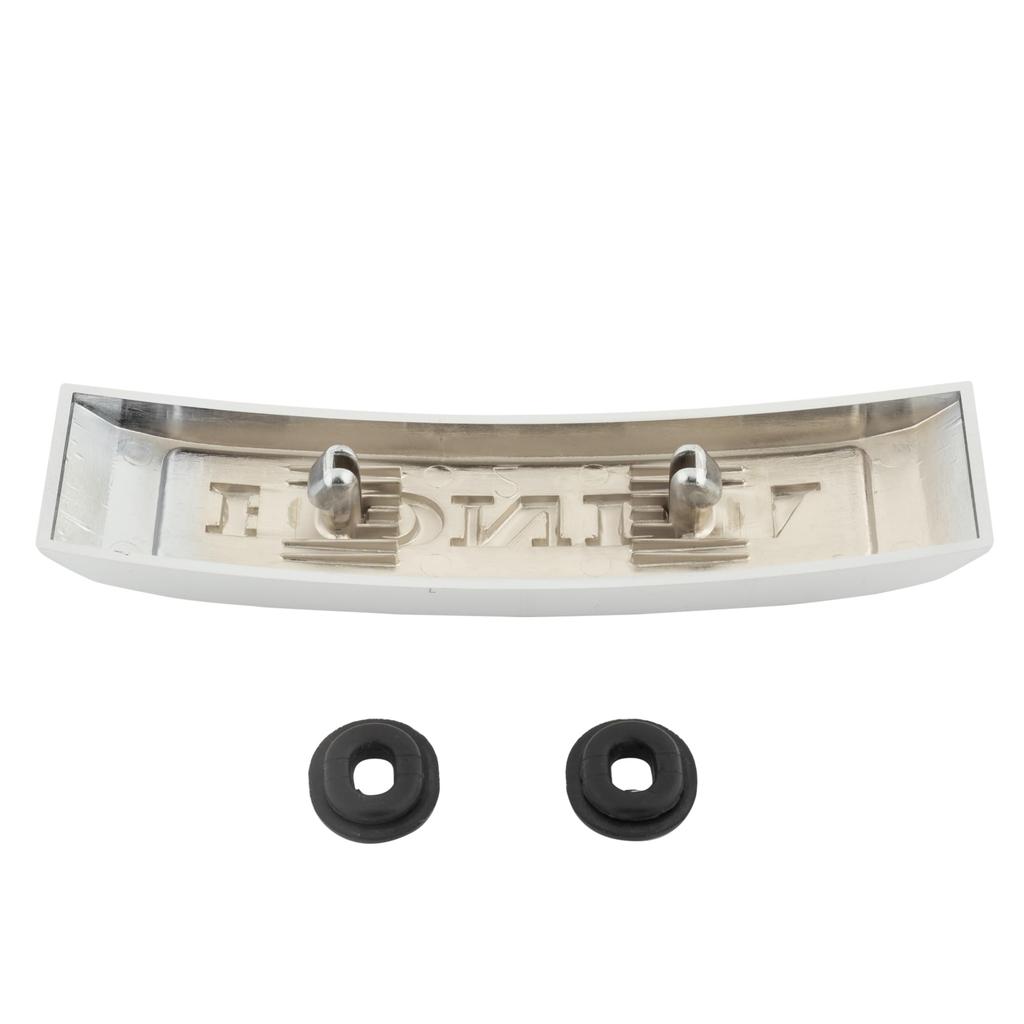 Kijima Motorcycle Parts Emblem Honda Genuine Logo L 185mm Bush X2 Silver + Z9-14-040