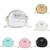 Childrens Mini Pu Chain Bag With Love Heart Decoration For Daily Use