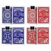 Tally-Ho No.9 Playing Cards USPCC Fan/Round Back Deck Poker Size Magic Card Games Magic Tricks Props for Magician