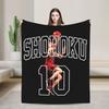 Shohoku Slams Dunks Blanket Fleece Summer Multi-function Super Warm Throw Blankets for Bedding Office Rug Piece