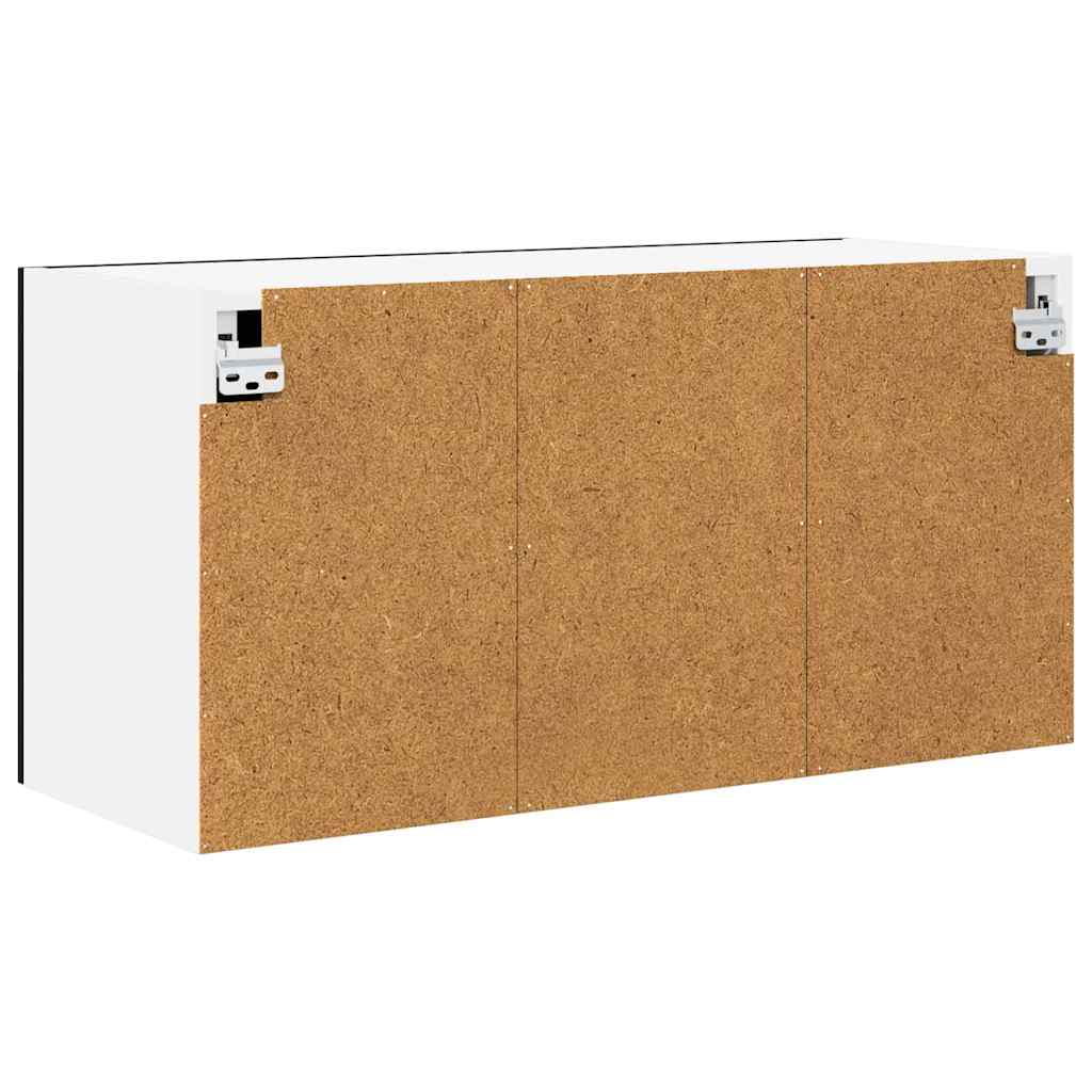 Hanging Cabinet Black Oak Effect 80 x 31 x 40 cm Particleboard
