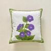 Pure Cotton Embroidery Tulip Spring Throw Pillow Covers Outdoor Patio Cushion Cover Pillow Cases Summer Garden Decorations Home