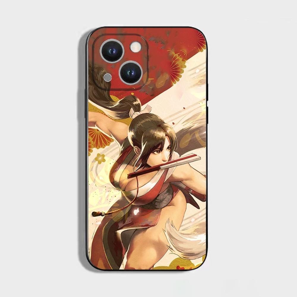 

Game K-King Of F-Fighters Phone Case For iPhone 16,15,14,13,12,11 Plus,Pro Max,XS,X,XR,SE,Mini,8,7,Soft Silicone Black Cover iPhone15