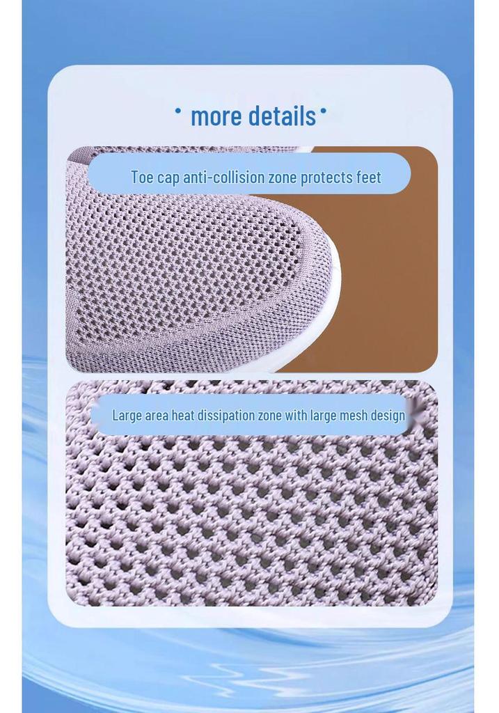 Women's Summer Casual Slip-On Shoes: Non-Slip, Breathable, Soft Sole Sneakers for Everyday Comfort