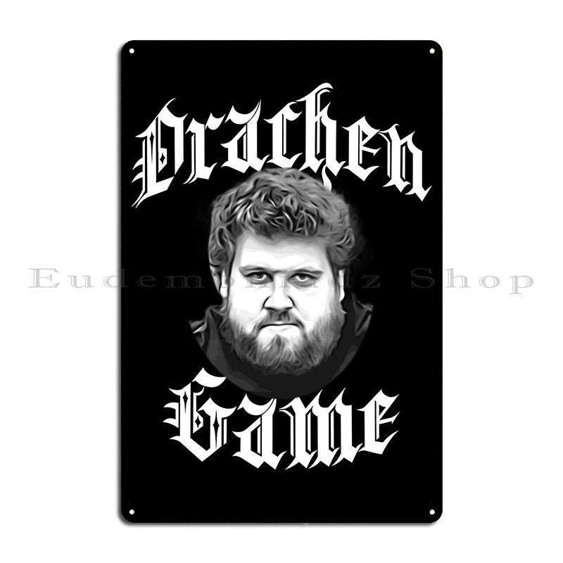 Drachenlord Rainer Winkler Metallplakette Poster Wohnzimmer Garage Dekoration Personalisierte Höhle Druck Blechschild Poster 20x30cm（7.8x11.8inch）