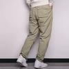 Converse Casual Pants Men's Light Gray Green Moderate Straight Fit Pants 10021100-A04