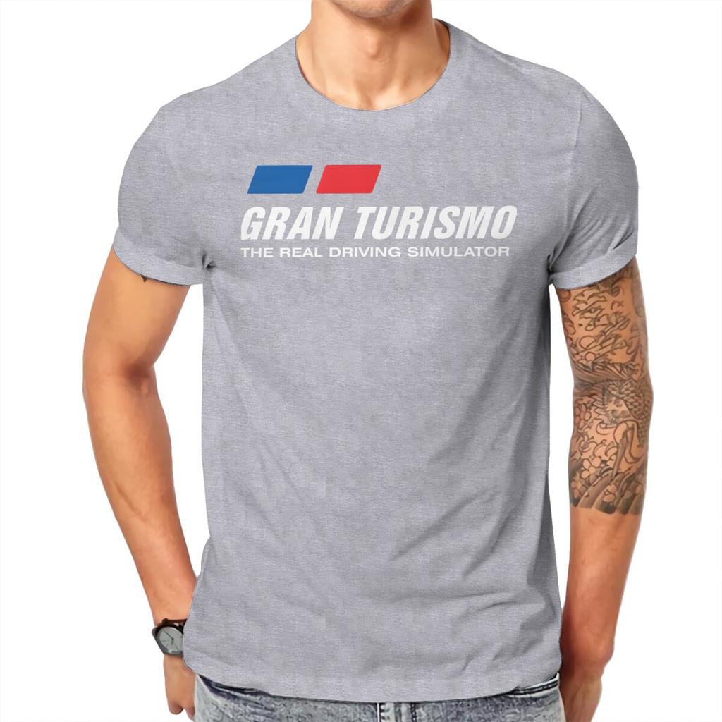 2025 New Gran Turismo Game Classic Tshirt Homme Men's Clothing Cotton T Shirt for Men