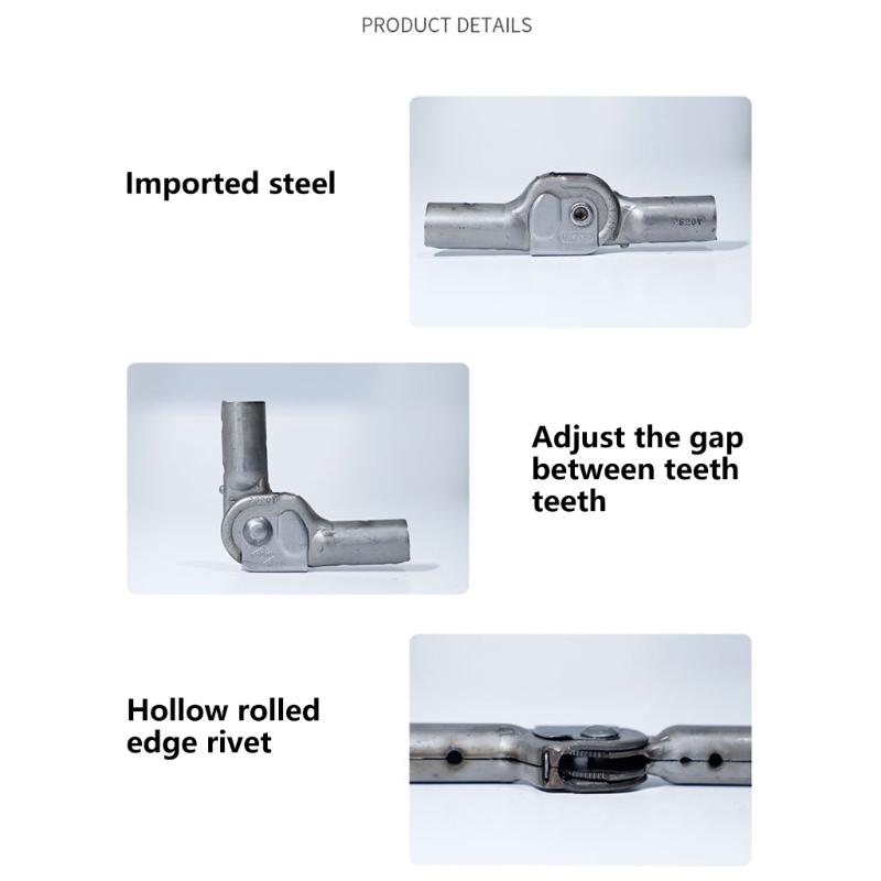 Hochfeste 14-fach verstellbare Möbelbeschläge für Schlafsofas, Liegestühle und Stahlrahmenmontagen