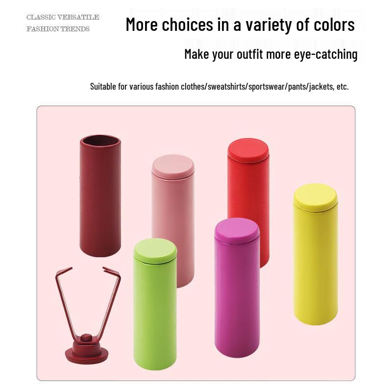 Colored Metal Alloy Hoodie Drawstring Clip Buckle