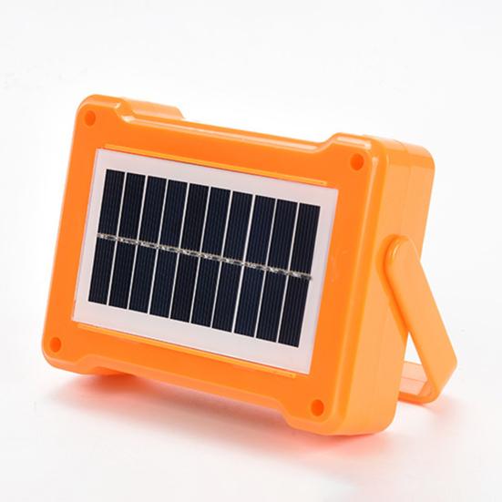 Portable Camping Flashlight USB/Solar Rechargeable LED Emergency Lamp with 6 Levels Adjustable Multifunctional Device Outdoor Tent Lamp Camping