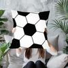 1Pc Soccer Football Throw Pillow Case Pillow Cover For Home Sofa Bedroom Room Decor Sports Football Theme Birthday Party Decor