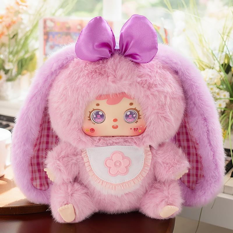 Samuel Bunny Family 2nd Gen Mystery Surprise Soft Plush Blind Box - Cute Stuffed Doll Collectible Decor Toy Ideal Gift