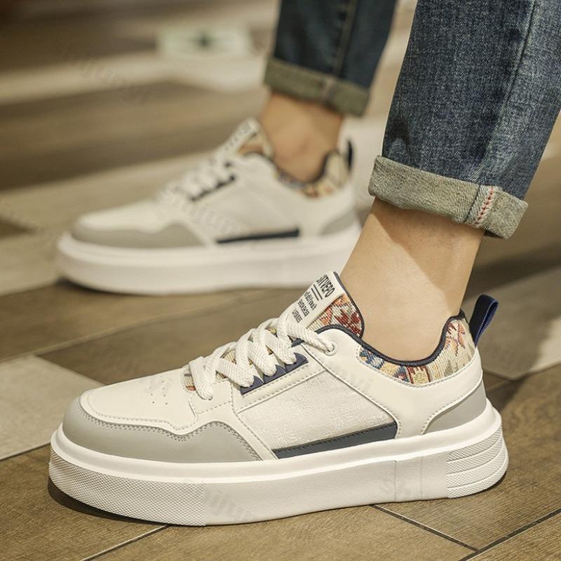 2026 new casual sports shoes men's spring niche designed thick soled fashi trend comfortable height increasing chunky sneakers