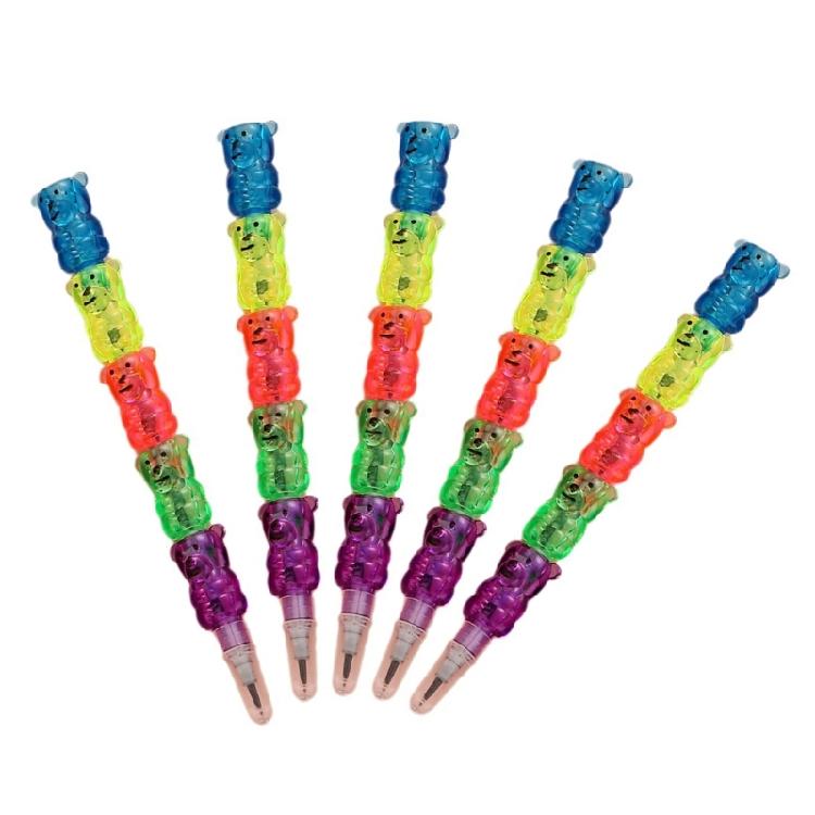 

Stackable Plastic Pencils No Sharpening for Christmas Stocking Filler 1