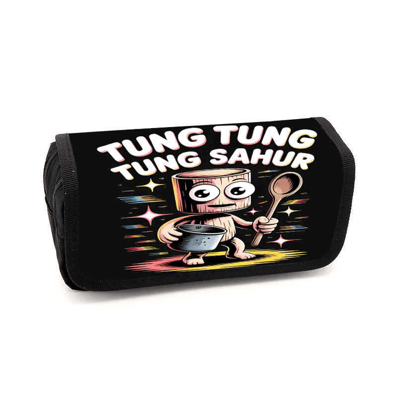 Brain Rot Pencil Case Animation Peripheral Storage Bag Stationery Pencil Case