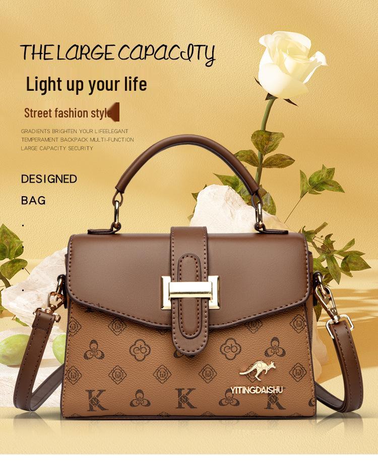 Women's Autumn & Winter Trendy Crossbody Bag - Casual, Versatile, Light Luxury, Single Shoulder Mommy Bag