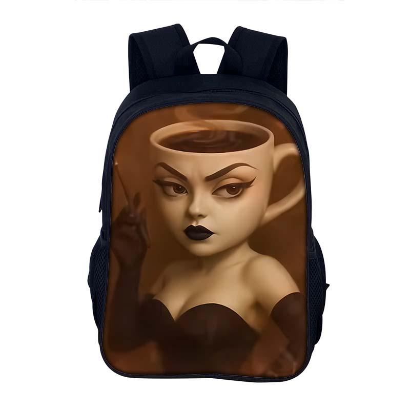 Italian Brain Rot Backpack for Students - Large Capacity