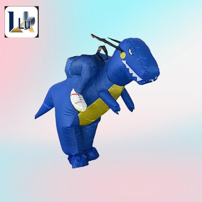 תחפושת דינוזאור מתנפחת לילדים לכיף הורים-ילדים