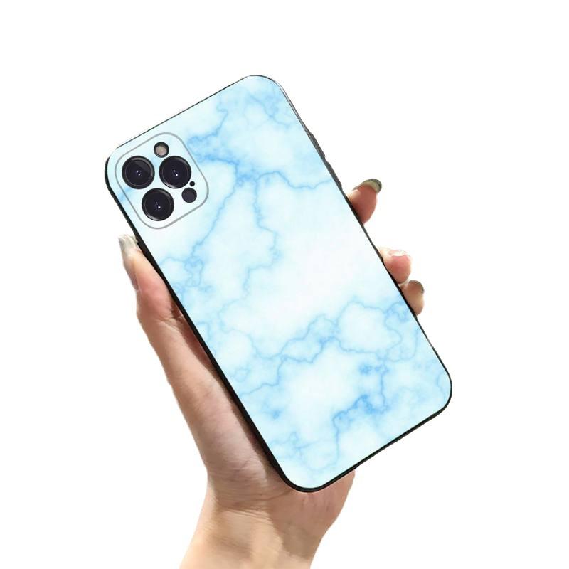 Použitelné pro iPhone16 Personalizované Kreativní Mramorové Pouzdro na Mobil Nové Pouzdro na Mobil