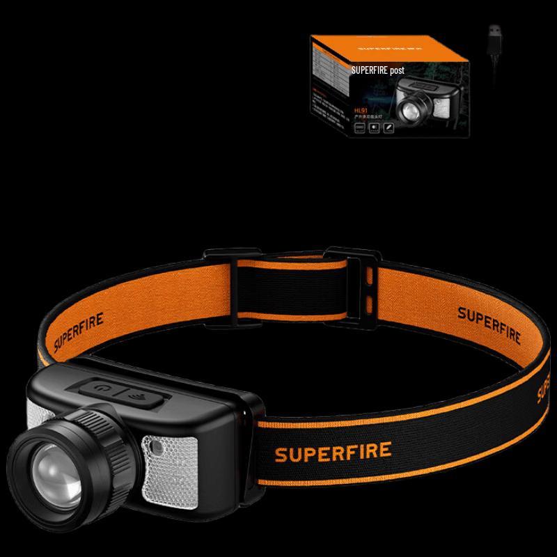 SupFire HL91 Ultra-Light Hand-Wave Sensor LED Headlamp