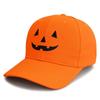 Lightweight Halloween Baseball Cap Breathable Sunshade Cap Funny Pumpkin Embroidery Hat  Outdoor
