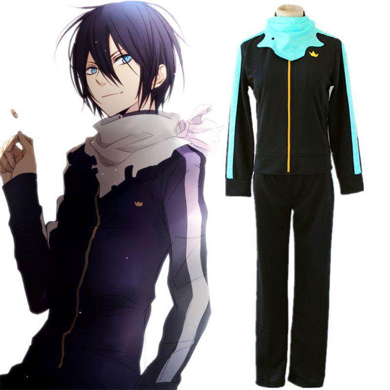 High Quality Noragami Yato Cosplay Costume With Breathable Cotton Blend Material