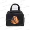 Insulated Lunch Bag Cartoon Pizza Capybara Series Insulation Bento Pack Women Men Cute Capybara Meal Pack Kids Bento Lunch Bags