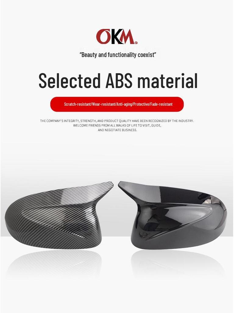 2018-2024 BMW X3/X4/X5/X6/X7 Horn Rearview Mirror Cover