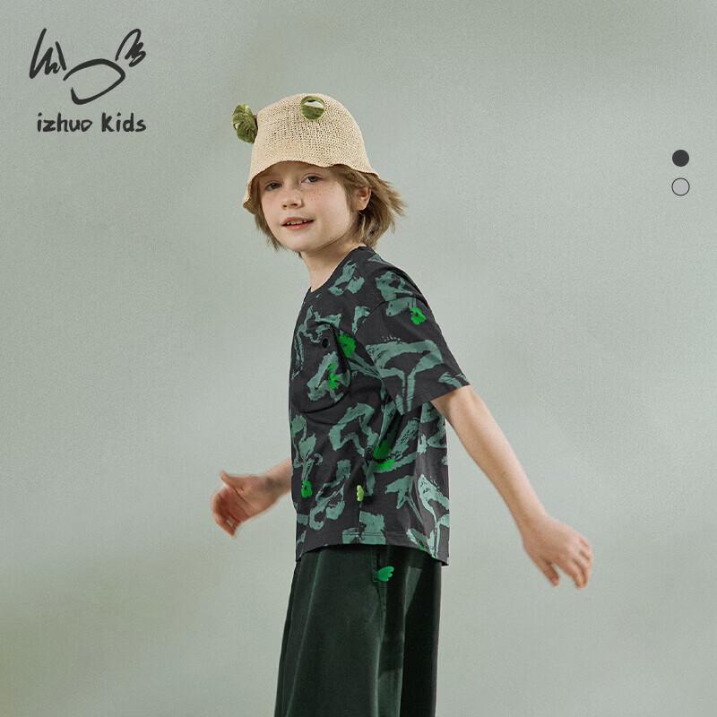 Children s Animal Print Short Sleeve T-Shirt 150 cm
