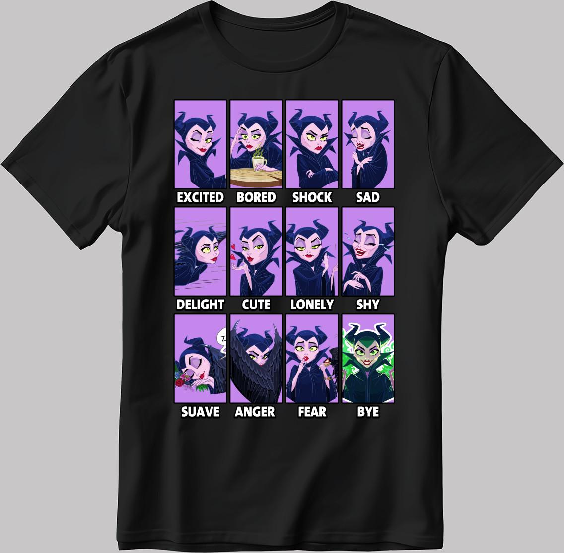 Bad Hero Disney Moods Short Sleeve W/B Men / Women T Shirt C543 2XL