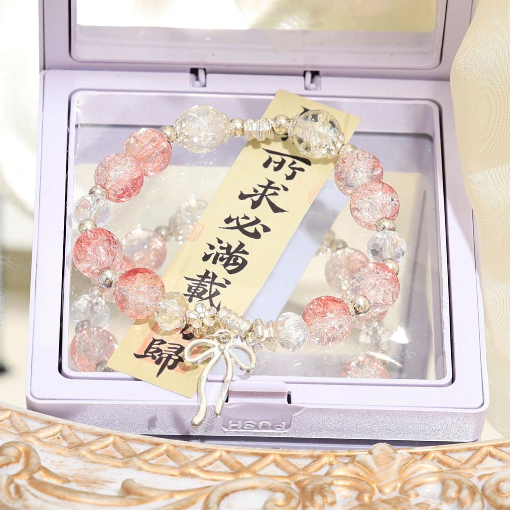 Bracelet collection, water drop bracelet, peripheral niche bracelet design, sweet recommended girlfriend jewelry