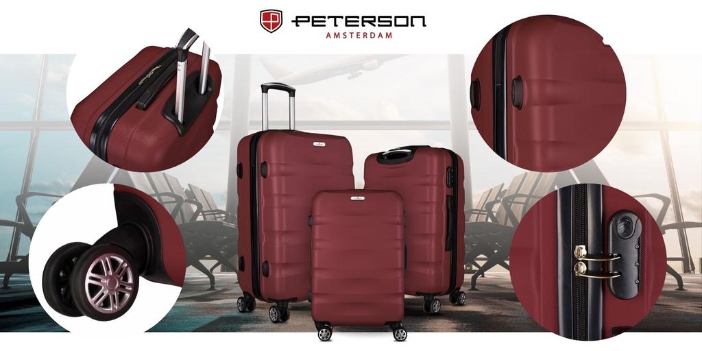 Elegant ABS+ Cabin Suitcase - Peterson