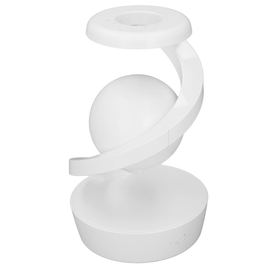 Modern Spiral Bedside Lamp Innovative 3D Visual Levitation Ball LED Table Lamp for Bedroom Living