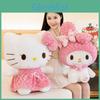 Adorable Large Kt Cat Plush Toy Soft Cuddly Doll Perfect For Sleep And Gifts