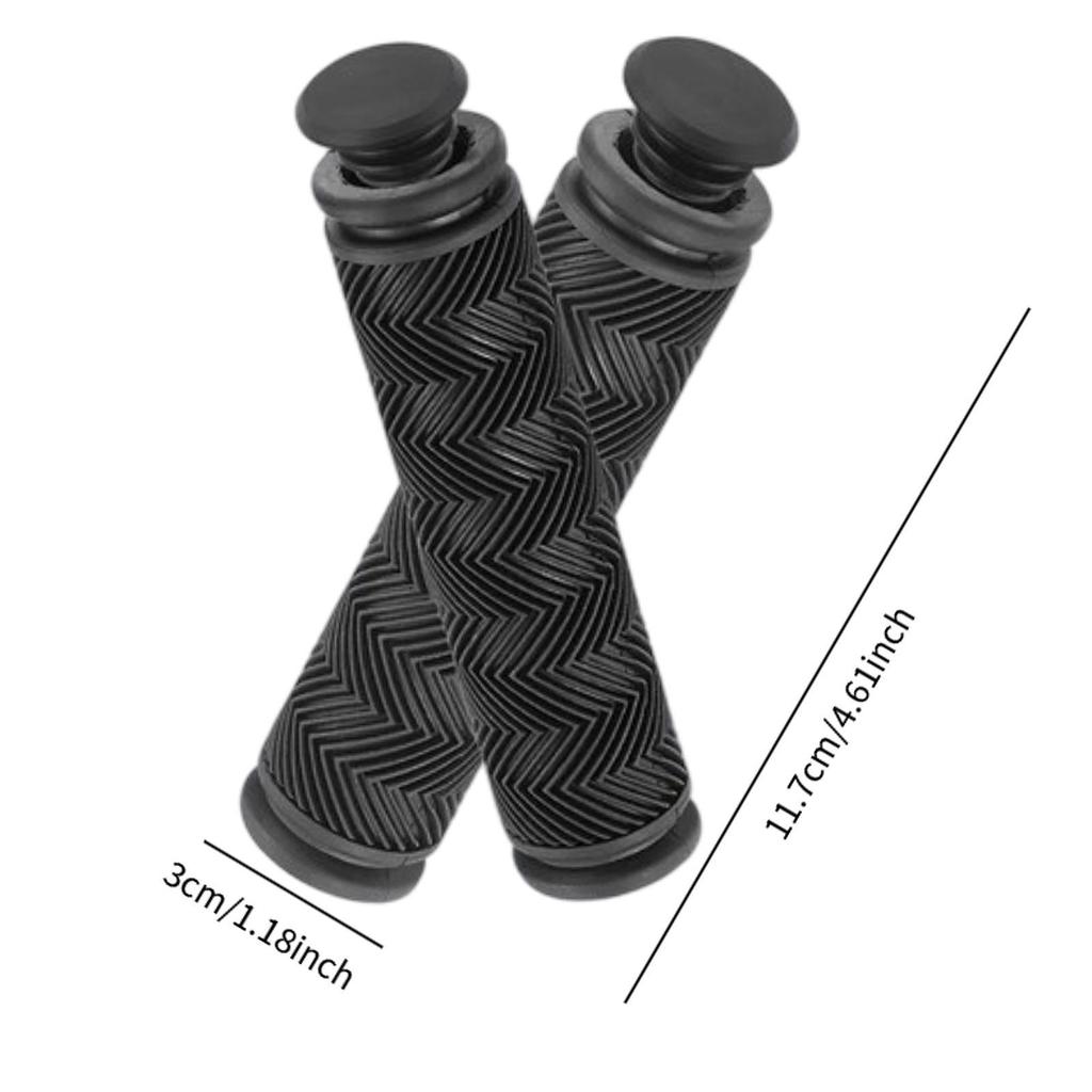 2 Stück Fahrradlenkergriffe Fahrradgriffe Schutz Ersatz Hohe Griffe für Outdoor Fahrradzubehör