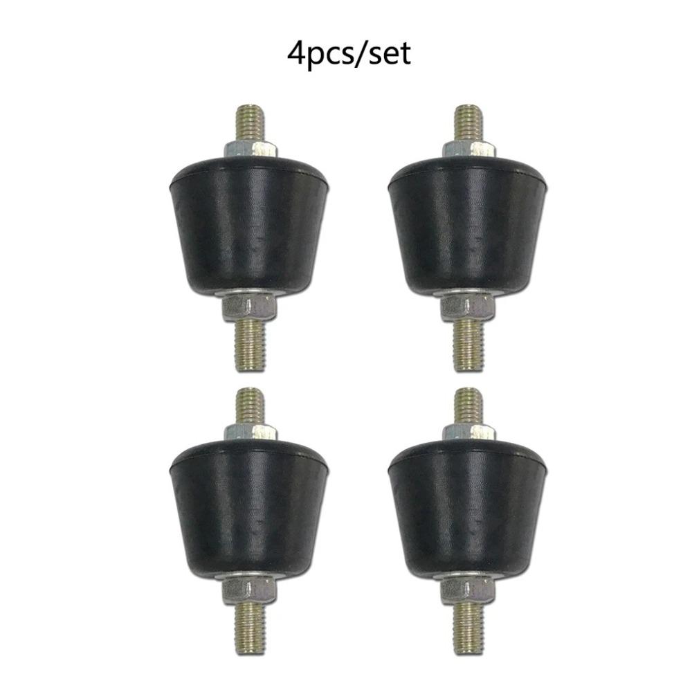 4 Pcs Rubber Rubber Studs Shock Absorber 38 x 38 x 58 mm Shock Absorbing Isolator Pads Water Pumps