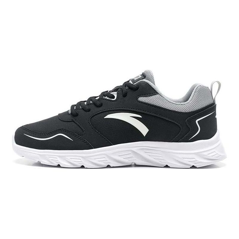 Anta Running Collection Wear resistant And Waterproof Low top Running Shoes Men's Black 912355515-1