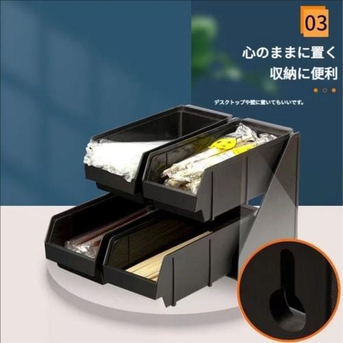 BQQB Commercial Restaurant Cutlery Organizer, Cutlery Case, Cutlery Storage Tray, Perfect for Cafes, Hotels, Inns, and Restaurants, Tabletop Storage B