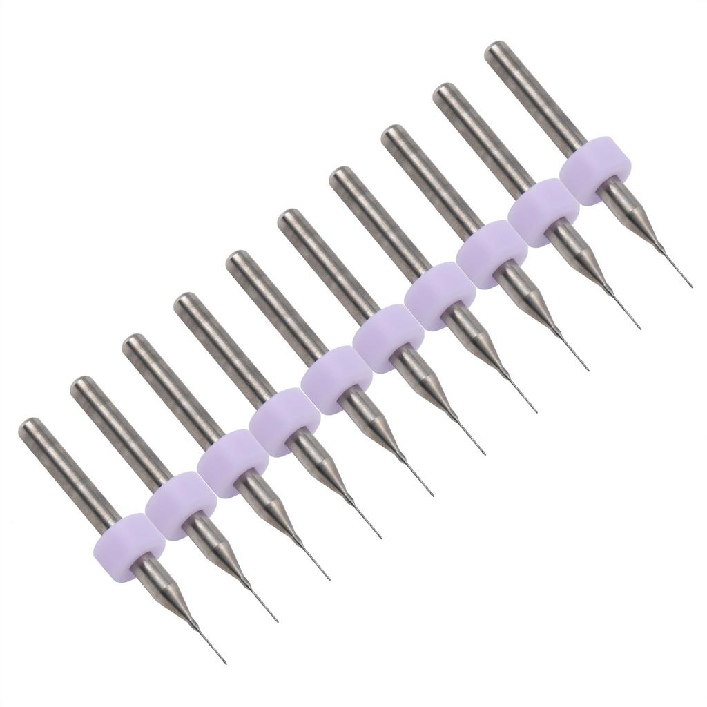10pcs 0.3mm Cleaning Needle Nozzle Drill Bits Cleaner Tungsten Carbide 3D Printer Accessory