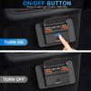 4-Port USB Fast Charger Panel 12V-24V PD QC3.0 Socket for Car RV Boat 77x45mm